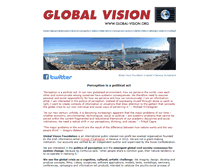 Tablet Screenshot of global-vision.org